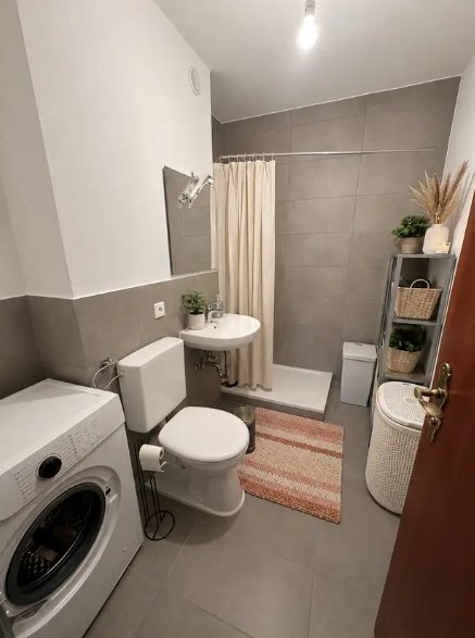 Badezimmer der Wohnung in Wasserburg am Inn