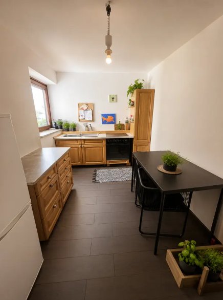 Küche der Wohnung in Wasserburg am Inn