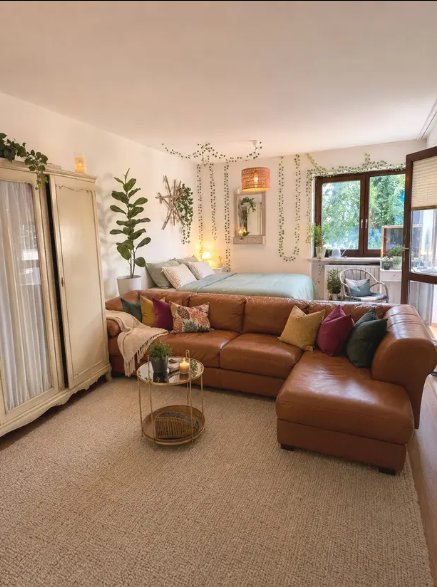Wohnzimmer der Eigentumswohnung in Wasserburg am Inn