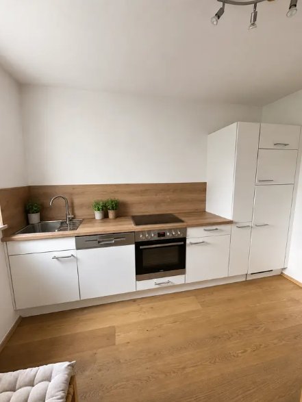 Küche der Wohnung in Wasserburg am Inn